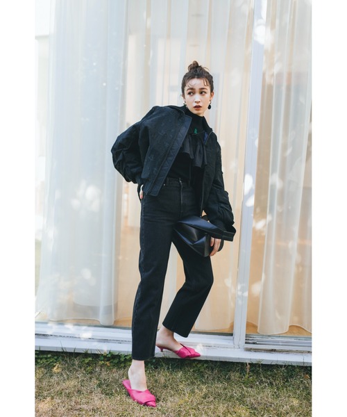 LILY BROWN（リリーブラウン）の「ノットモチーフミュール（パンプス・レディース・ベージュ/ピンク/ブラック・LARGE/SMALL/MEDIUM）」の18枚目の写真