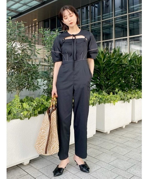 LILY BROWN（リリーブラウン）の「ノットモチーフミュール（パンプス・レディース・ベージュ/ピンク/ブラック・LARGE/SMALL/MEDIUM）」の19枚目の写真