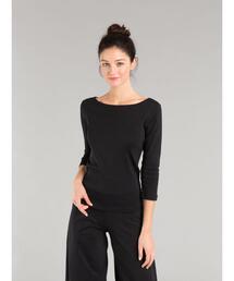 ag n es アニエスベー　ハイネック　カットソー　S コットン 半袖 ハイネックTシャツ 