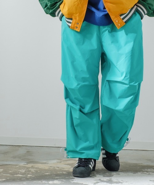 improves（インプローブス）の「T/TWILL バルーンシルエット カラー ミリタリーパンツ（カーゴパンツ・メンズ・ブラック/オレンジ/ブルー/ミント・MEDIUM/LARGE）」の16枚目の写真