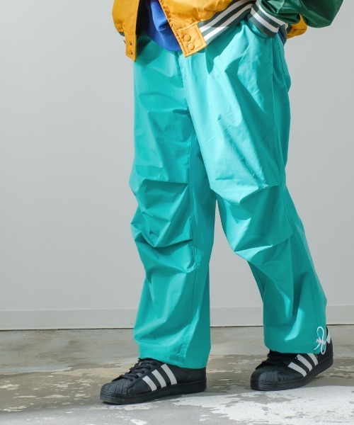 improves（インプローブス）の「T/TWILL バルーンシルエット カラー ミリタリーパンツ（カーゴパンツ・メンズ・ブラック/オレンジ/ブルー/ミント・MEDIUM/LARGE）」の17枚目の写真