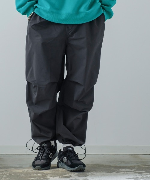 improves（インプローブス）の「T/TWILL バルーンシルエット カラー ミリタリーパンツ（カーゴパンツ・メンズ・ブラック/オレンジ/ブルー/ミント・MEDIUM/LARGE）」の7枚目の写真