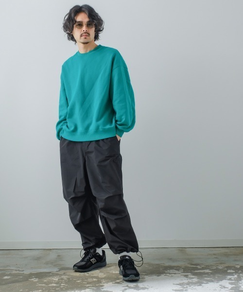 improves（インプローブス）の「T/TWILL バルーンシルエット カラー ミリタリーパンツ（カーゴパンツ・メンズ・ブラック/オレンジ/ブルー/ミント・MEDIUM/LARGE）」の10枚目の写真