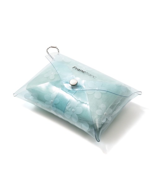 Francfranc（フランフラン）の「チュールバッグ フラワー ホワイト×ミント（ハンドバッグ・レディース・ミント・FREE）」の6枚目の写真