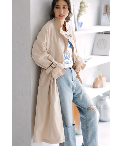 INGNI（イング）の「ニーカッティング／デニムパンツ（デニムパンツ・レディース・グレー/アイボリー/ブルー系その他3・FREE）」の17枚目の写真