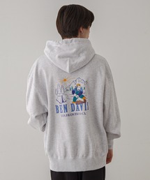 JUNRED | 【 ビッグシルエット 】BEN DAVIS 裏毛フーディー(パーカー)