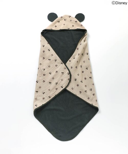 Disney（ディズニー）の「WEB限定 ディズニーキャラクターガーゼおくるみ（おくるみ・キッズ・アイボリー・FREE）」の3枚目の写真