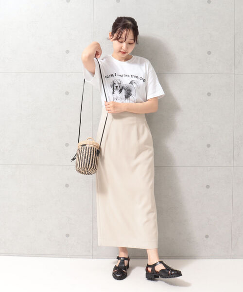 The Bagmati（ザバグマティ）の「【BAGMATI/バグマティ】アバカMIXバニティショルダーバッグ（かごバッグ・レディース・ホワイト/ブラック・FREE）」の5枚目の写真