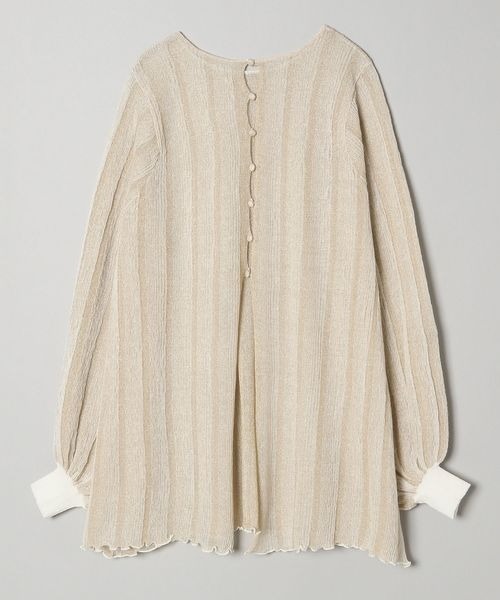 JEANASIS（ジーナシス）の「14G2WAYラメストライプチュニックプルオーバー/276781（ニット/セーター・レディース・ブラック/オレンジ/アイボリー・FREE）」の16枚目の写真