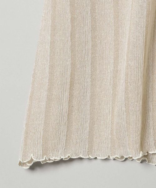 JEANASIS（ジーナシス）の「14G2WAYラメストライプチュニックプルオーバー/276781（ニット/セーター・レディース・ブラック/オレンジ/アイボリー・FREE）」の8枚目の写真