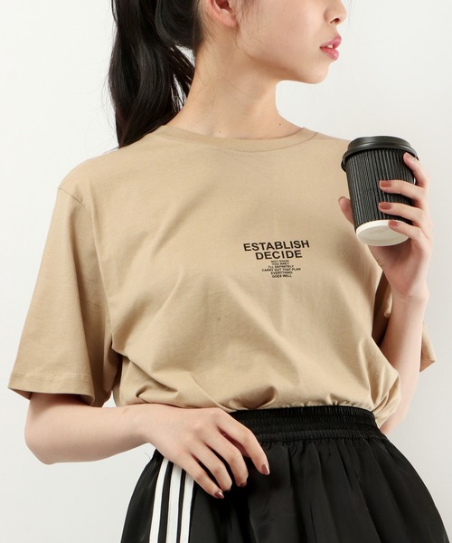 FUNALIVE(ファンアライブ)の「BF2 select スモールロゴ ボックスロゴ デザイン半袖Tシャツ(Tシャツ/カットソー・メンズ・グレー系その他/グレー系その他2/ベージュ/ターコイズブルー/グリーン系その他/グレー/ホワイト/チャコール/グリーン・M/L/LL)」の7枚目の写真