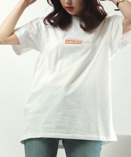 FUNALIVE(ファンアライブ)の「BF2 select スモールロゴ ボックスロゴ デザイン半袖Tシャツ(Tシャツ/カットソー・メンズ・グレー系その他/グレー系その他2/ベージュ/ターコイズブルー/グリーン系その他/グレー/ホワイト/チャコール/グリーン・M/L/LL)」の2枚目の写真