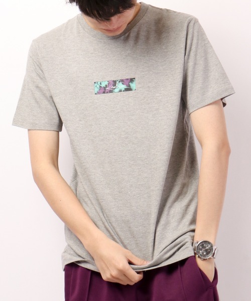FUNALIVE(ファンアライブ)の「BF2 select スモールロゴ ボックスロゴ デザイン半袖Tシャツ(Tシャツ/カットソー・メンズ・グレー系その他/グレー系その他2/ベージュ/ターコイズブルー/グリーン系その他/グレー/ホワイト/チャコール/グリーン・M/L/LL)」の6枚目の写真