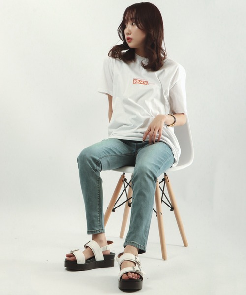 FUNALIVE(ファンアライブ)の「BF2 select スモールロゴ ボックスロゴ デザイン半袖Tシャツ(Tシャツ/カットソー・メンズ・グレー系その他/グレー系その他2/ベージュ/ターコイズブルー/グリーン系その他/グレー/ホワイト/チャコール/グリーン・M/L/LL)」の17枚目の写真