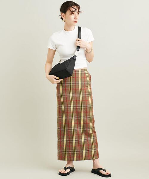 BEAUTY&YOUTH UNITED ARROWS（ビューティーアンドユースユナイテッドアローズ）の「BY ハーフムーン ショルダーバッグ -2WAY- ∴（ショルダーバッグ・レディース・ブラック/ダークグリーン・FREE）」の14枚目の写真