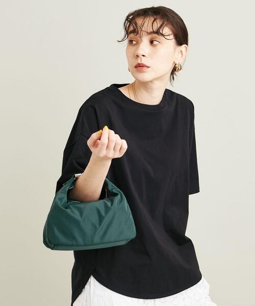 BEAUTY&YOUTH UNITED ARROWS（ビューティーアンドユースユナイテッドアローズ）の「BY ハーフムーン ショルダーバッグ -2WAY- ∴（ショルダーバッグ・レディース・ブラック/ダークグリーン・FREE）」の16枚目の写真