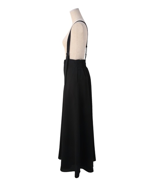 新品　MIELI INVARIANT サスペンダーパンツ MIELI INVARIANT（ミエリインヴァリアント）の「Sand Tuck