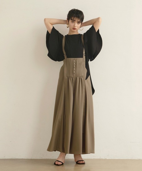 MIELI INVARIANT（ミエリインヴァリアント）の「Sand Tuck Suspender