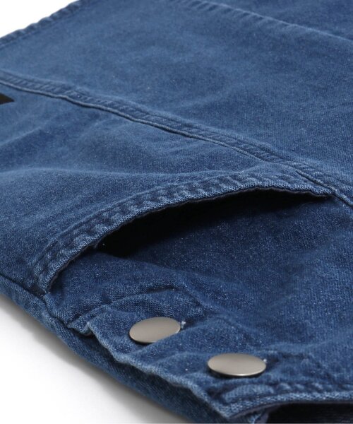 algy（アルジー）の「ロゴテープジャンスカ（ジャンパースカート・キッズ・インディゴブルー/ブラック/オフホワイト・XX-SMALL/X-SMALL/MEDIUM/XXX-SMALL/SMALL）」の18枚目の写真