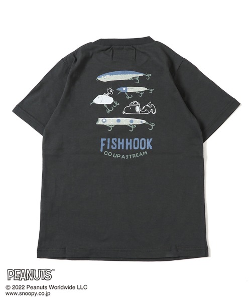 KRIFF MAYER Kid's Collection(クリフメイヤーキッズコレクション)の「スヌーピープリントT(ルアー)(Tシャツ/カットソー・キッズ・オフホワイト/サックスブルー/イエロー/ラベンダー/チャコール・120/130/140/150/160/170)」の1枚目の写真