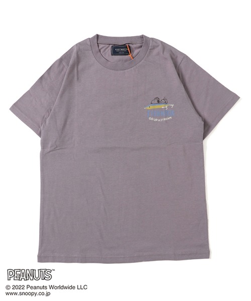KRIFF MAYER Kid's Collection(クリフメイヤーキッズコレクション)の「スヌーピープリントT(ルアー)(Tシャツ/カットソー・キッズ・オフホワイト/サックスブルー/イエロー/ラベンダー/チャコール・120/130/140/150/160/170)」の21枚目の写真