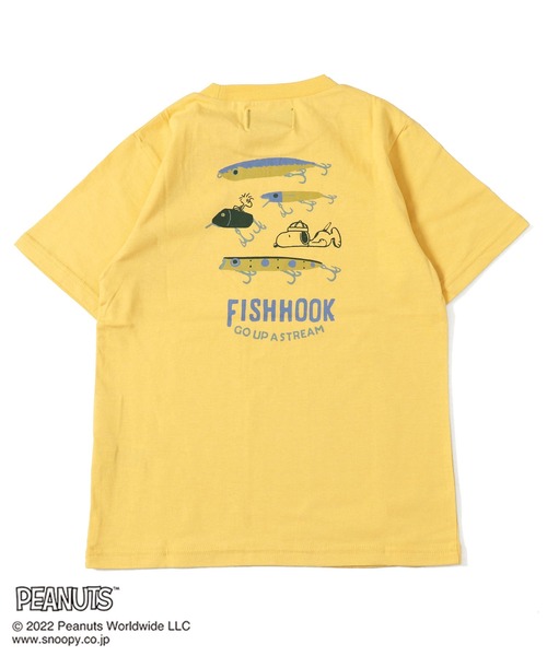 KRIFF MAYER Kid's Collection(クリフメイヤーキッズコレクション)の「スヌーピープリントT(ルアー)(Tシャツ/カットソー・キッズ・オフホワイト/サックスブルー/イエロー/ラベンダー/チャコール・120/130/140/150/160/170)」の17枚目の写真