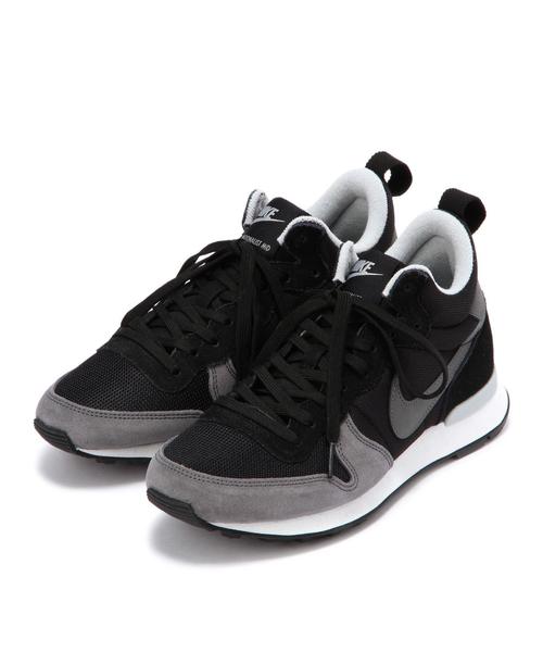 NIKE（ナイキ）の「NIKE INTERNATIONALIST MID/ BC NIKE INTER/N MID（スニーカー・レディース・ライトグレー/ブラック・23cm/24cm/25cm）」の2枚目の写真