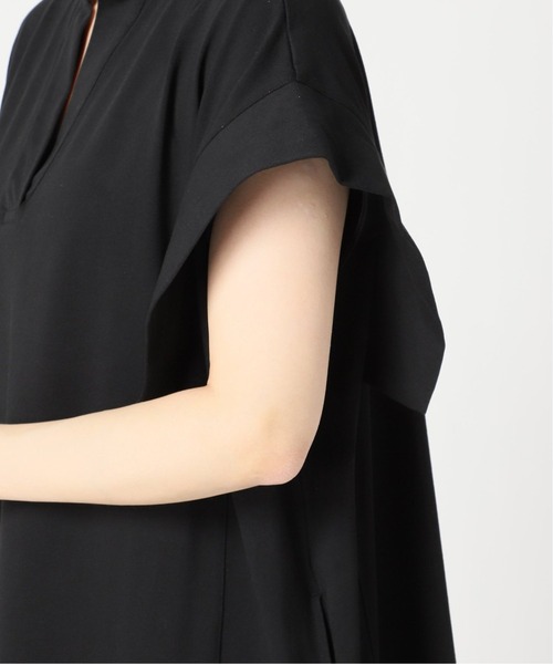 JOURNAL STANDARD（ジャーナルスタンダード）の「《追加2》ロングカフタンTシャツワンピース（ワンピース・レディース・ブラック/グリーン・FREE）」の14枚目の写真