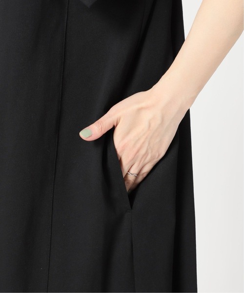 JOURNAL STANDARD（ジャーナルスタンダード）の「《追加2》ロングカフタンTシャツワンピース（ワンピース・レディース・ブラック/グリーン・FREE）」の8枚目の写真