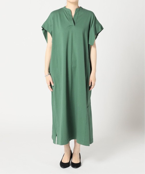 JOURNAL STANDARD（ジャーナルスタンダード）の「《追加2》ロングカフタンTシャツワンピース（ワンピース・レディース・ブラック/グリーン・FREE）」の22枚目の写真