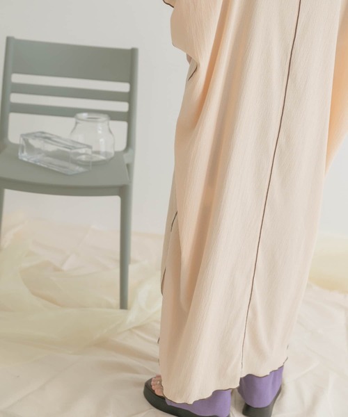 ITEMS URBANRESEARCH(アイテムズ アーバンリサーチ)の「パイピングヨウリュウワンピース(ワンピース・レディース・ネイビー/カーキ/ベージュ・FREE)」の21枚目の写真