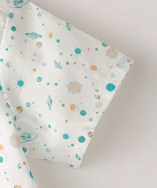 SHIPS（シップス）の「SHIPS KIDS:リバティ シャツ(80～90cm)（シャツ/ブラウス・キッズ・ネイビー/ホワイト/グリーン・90/80）」の11枚目の写真