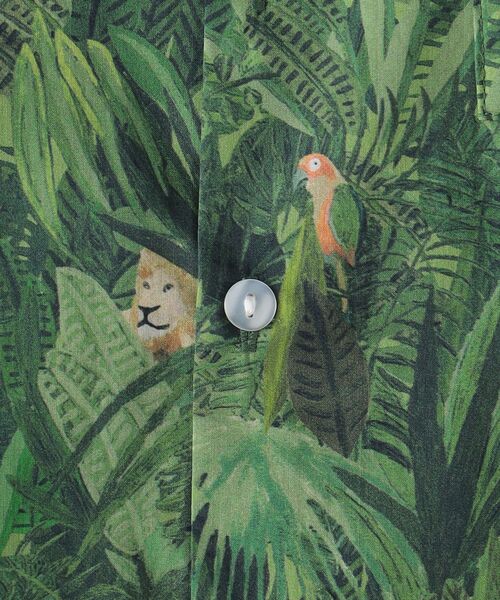 SHIPS（シップス）の「SHIPS KIDS:リバティ シャツ(80～90cm)（シャツ/ブラウス・キッズ・ネイビー/ホワイト/グリーン・90/80）」の8枚目の写真