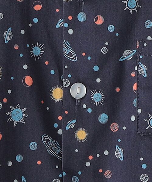 SHIPS（シップス）の「SHIPS KIDS:リバティ シャツ(80～90cm)（シャツ/ブラウス・キッズ・ネイビー/ホワイト/グリーン・90/80）」の7枚目の写真