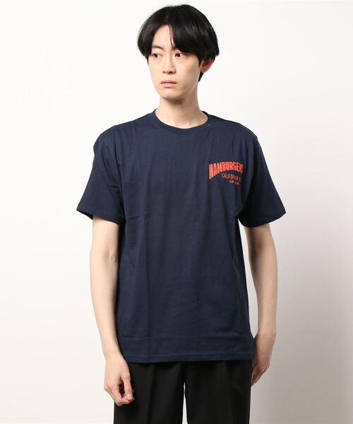 STYLEBLOCK（スタイルブロック）の「半袖アメカジプリントTシャツ（Tシャツ/カットソー・メンズ・ブルー系その他/ホワイト系その他3/ベージュ/ブラック系その他2/ネイビー/ブラック系その他/ホワイト系その他5/ブラック/ホワイト系その他/ベージュ系その他/ホワイト系その他2/サックスブルー/グレー系その他2/パープル/ホワイト系その他4/ホワイト/グレー系その他/チャコール・LL/L/M）」の15枚目の写真