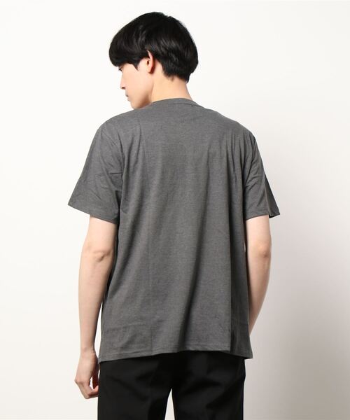 STYLEBLOCK（スタイルブロック）の「半袖アメカジプリントTシャツ（Tシャツ/カットソー・メンズ・ブルー系その他/ホワイト系その他3/ベージュ/ブラック系その他2/ネイビー/ブラック系その他/ホワイト系その他5/ブラック/ホワイト系その他/ベージュ系その他/ホワイト系その他2/サックスブルー/グレー系その他2/パープル/ホワイト系その他4/ホワイト/グレー系その他/チャコール・LL/L/M）」の19枚目の写真