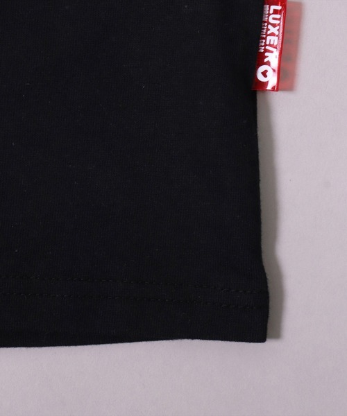 LUXE/R（ラグジュ）の「【ユニセックス】【LUXE/R】モノグラム & くまさん プリント Tシャツ(RMS)（Tシャツ/カットソー・メンズ・ホワイト×ホワイト/ブラック×ブラック/ホワイト×イエロー/ブラック×ピンク・MEDIUM/LARGE）」の19枚目の写真