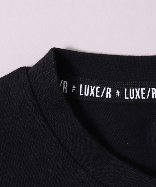 LUXE/R（ラグジュ）の「【ユニセックス】【LUXE/R】モノグラム & くまさん プリント Tシャツ(RMS)（Tシャツ/カットソー・メンズ・ホワイト×ホワイト/ブラック×ブラック/ホワイト×イエロー/ブラック×ピンク・MEDIUM/LARGE）」の17枚目の写真