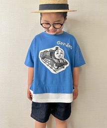 CIAOPANIC TYPY | 【KIDS】【きかんしゃトーマス】コラボレイヤード風パッチワークTee(Tシャツ/カットソー)