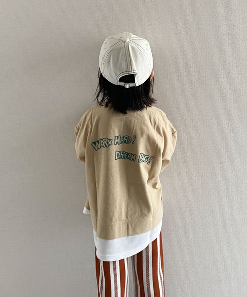 CIAOPANIC TYPY(チャオパニックティピー)の「【KIDS】【きかんしゃトーマス】コラボレイヤード風パッチワークTee(Tシャツ/カットソー・キッズ・ベージュ/チャコールグレー/ブルー/グレー系その他/サックスブルー・80/100/110/90)」の22枚目の写真