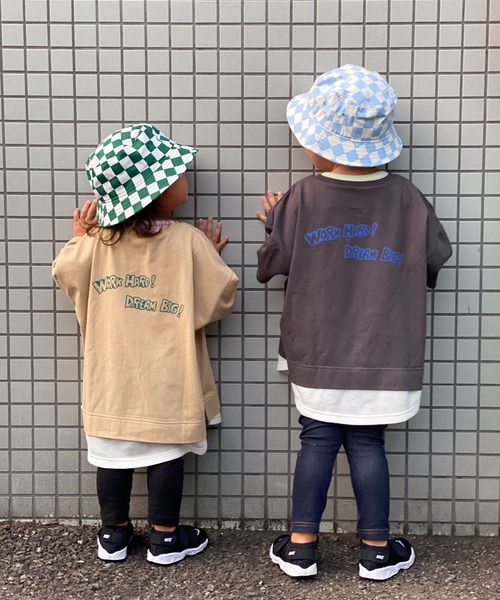 CIAOPANIC TYPY(チャオパニックティピー)の「【KIDS】【きかんしゃトーマス】コラボレイヤード風パッチワークTee(Tシャツ/カットソー・キッズ・ベージュ/チャコールグレー/ブルー/グレー系その他/サックスブルー・80/100/110/90)」の8枚目の写真
