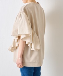 BEARDSLEY | アシメフリルフレンチプルオーバー(Tシャツ/カットソー)