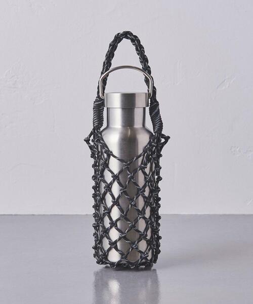 UNITED ARROWS(ユナイテッドアローズ)の「<UNITED ARROWS> ロープ ボトル ホルダー(水筒・メンズ・ホワイト/ブラック/ベージュ/ネイビー・FREE)」の2枚目の写真