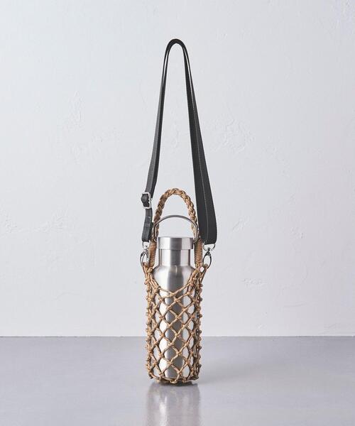 UNITED ARROWS(ユナイテッドアローズ)の「<UNITED ARROWS> ロープ ボトル ホルダー(水筒・メンズ・ホワイト/ブラック/ベージュ/ネイビー・FREE)」の11枚目の写真