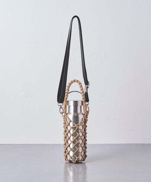 UNITED ARROWS(ユナイテッドアローズ)の「<UNITED ARROWS> ロープ ボトル ホルダー(水筒・メンズ・ホワイト/ブラック/ベージュ/ネイビー・FREE)」の6枚目の写真