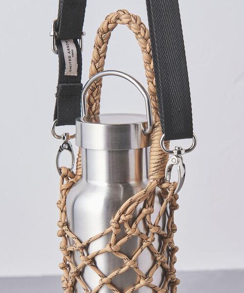 UNITED ARROWS(ユナイテッドアローズ)の「<UNITED ARROWS> ロープ ボトル ホルダー(水筒・メンズ・ホワイト/ブラック/ベージュ/ネイビー・FREE)」の7枚目の写真