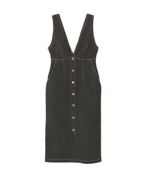 PROPORTION BODY DRESSING（プロポーションボディドレッシング）の「デニムタイトジャンスカ / 1212140504（ワンピース・レディース・ブラック/ダークネイビー/ホワイト・SMALL/MEDIUM）」の8枚目の写真