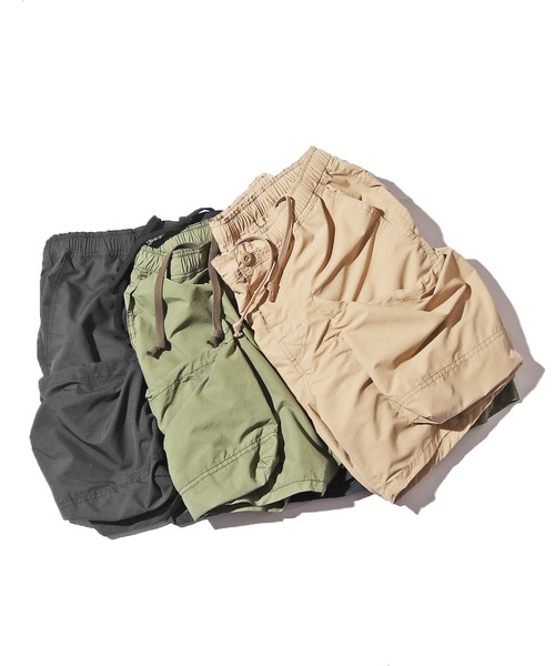 REMI RELIEF（レミレリーフ）の「REMI RELIEF/レミレリーフ ポリエステルリップストップ アウトドアショーツ（その他パンツ・メンズ・ベージュ/ブラック/カーキ・L/XL/M/S）」の4枚目の写真