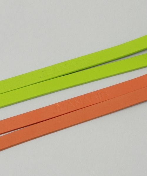 JEANASIS（ジーナシス）の「カラーホソベルト/285666（ベルト・レディース・オレンジ/グリーン・FREE）」の5枚目の写真