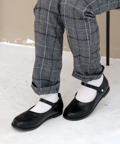 SOROTTO（ソロット）の「フラットソール ストラップ付きバレエシューズ